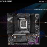 技嘉主板B760M AORUS ELITE DDR4 GEN5