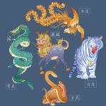 【玄学风水】五行之用色+五方神