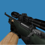 CS1.5 原版awp 右手+盲星模型